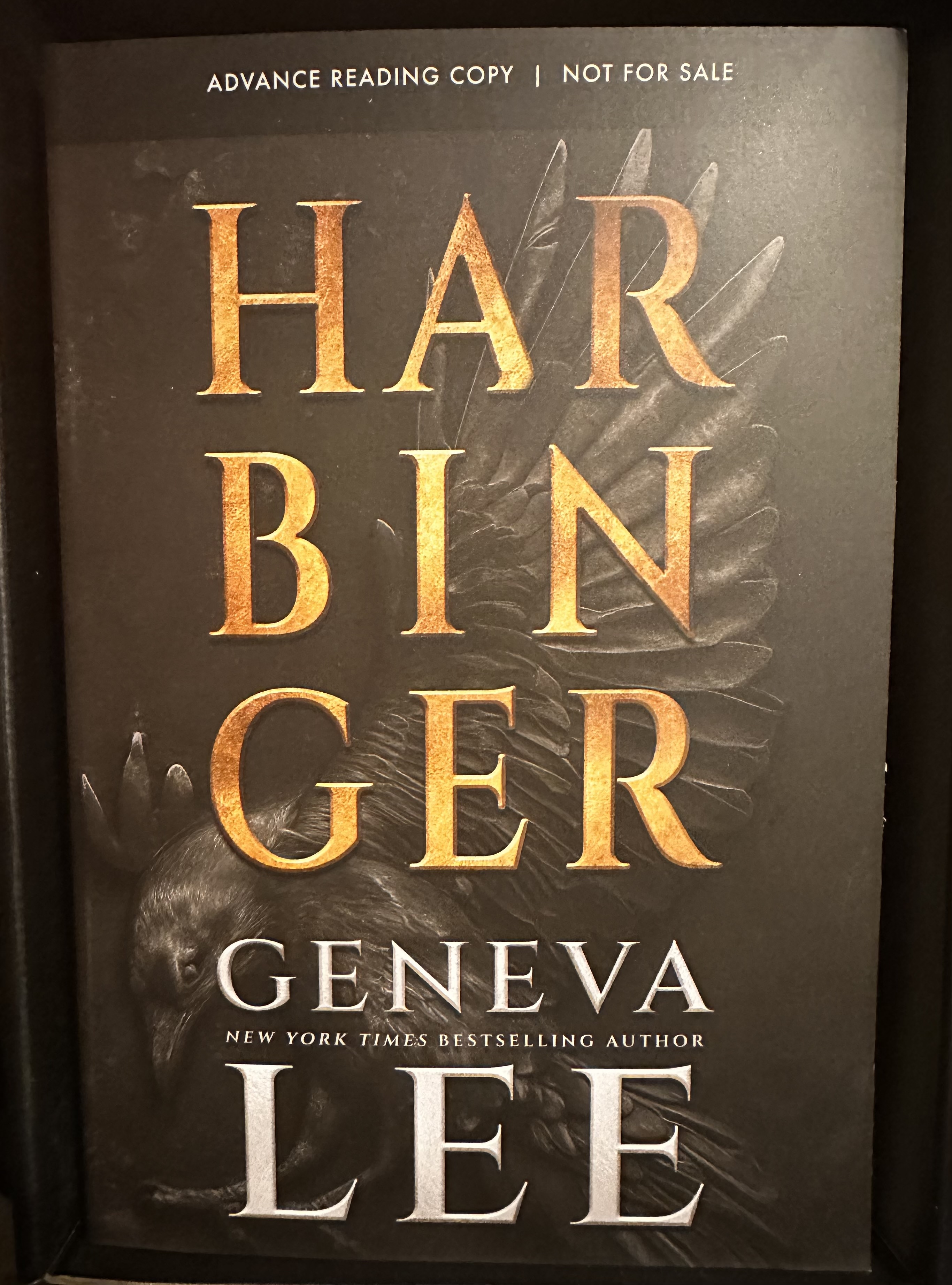 Book mail photo of Harbinger